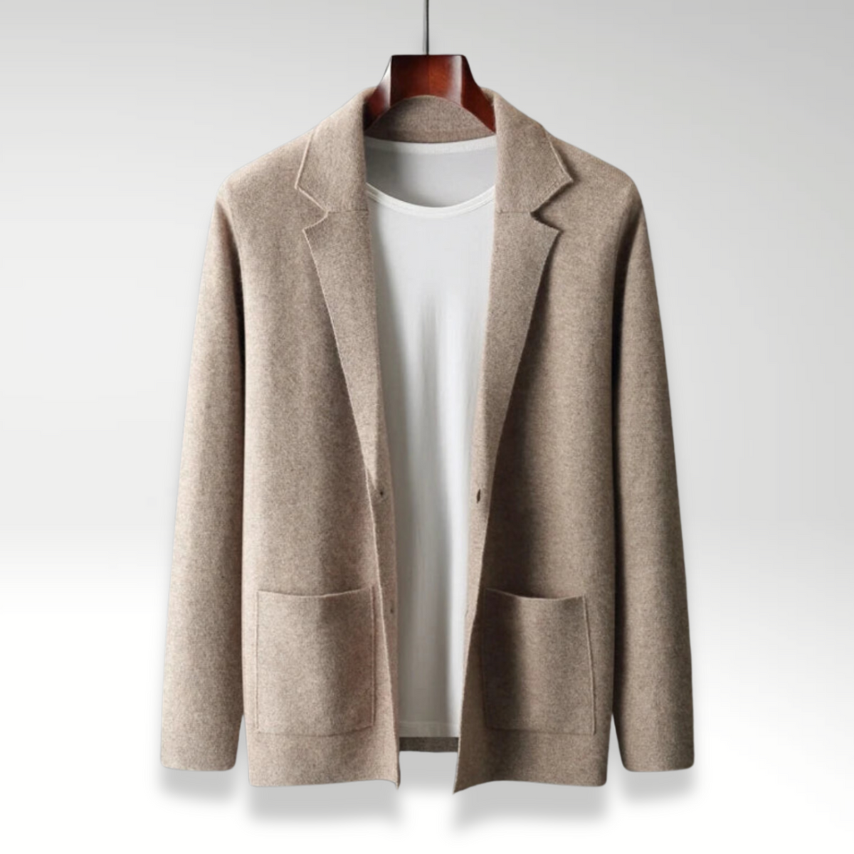 Greeks™ | Tijdloos heren gilet van merinowol