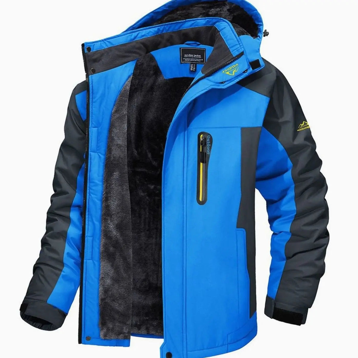 Freddie | Men's Fleece-Lined Hooded Insulated Winter Jackets