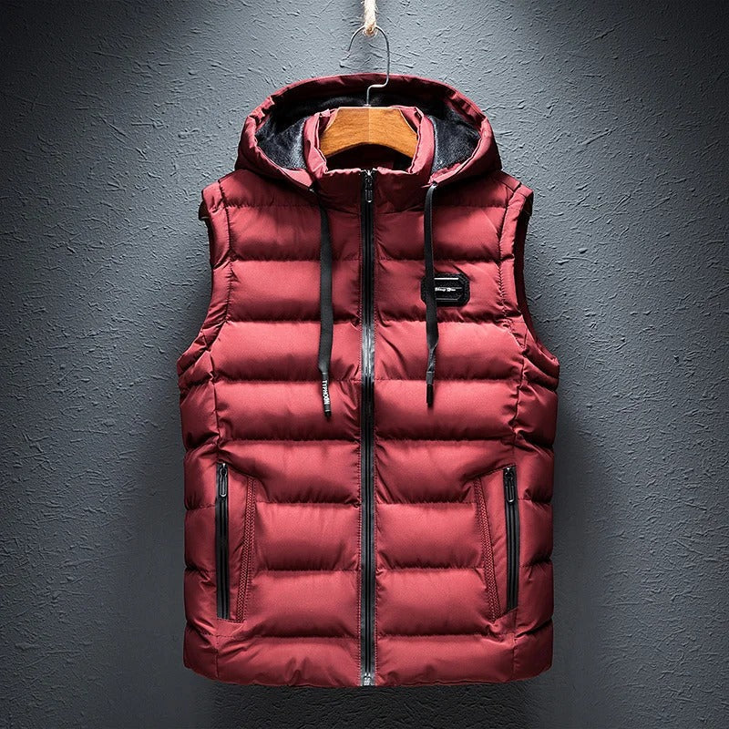 TOMMY | Premium bodywarmer met capuchon