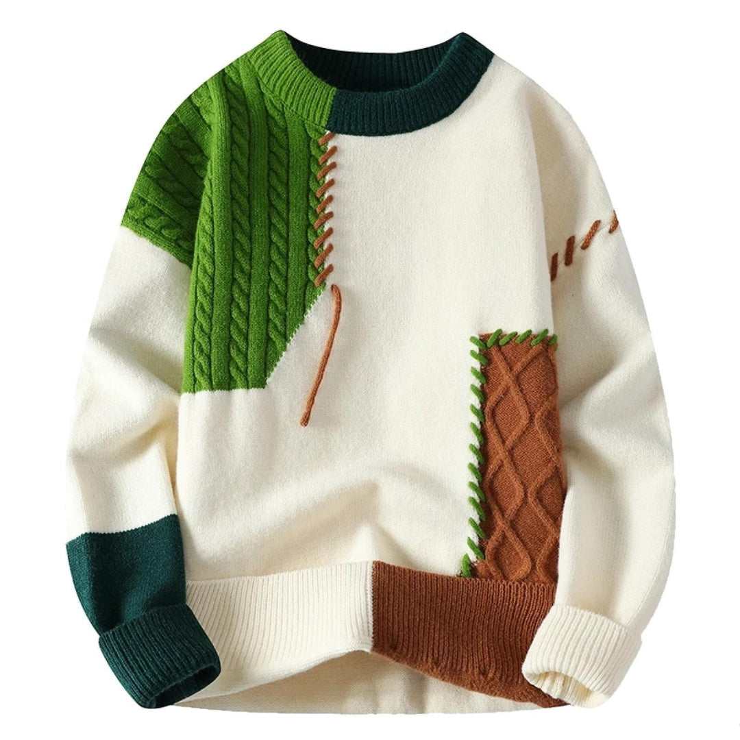PatchBold - Designer gebreide trui