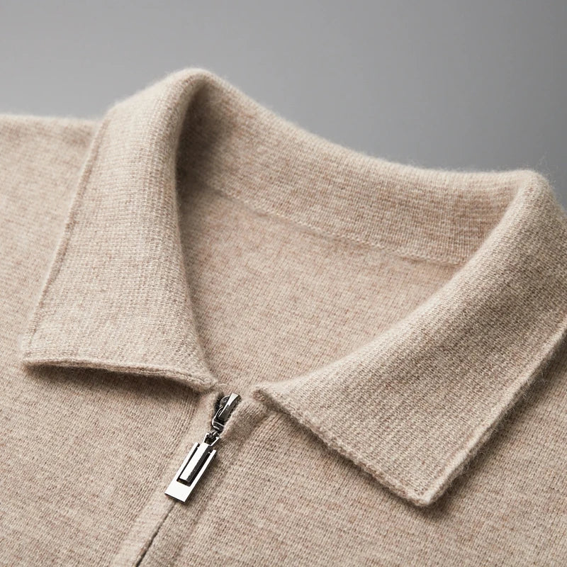 Greeks™ | Merino vest met rits