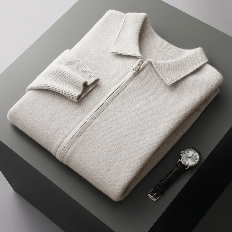 Greeks™ | Merino vest met rits