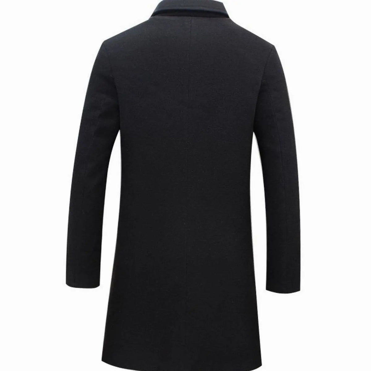 Noah | Men's Cold Weather Tailored Wool-Blend Long Trench Coat