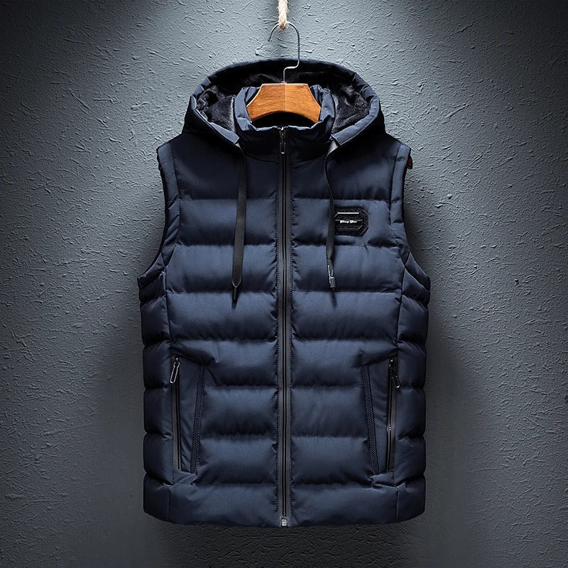 TOMMY | Premium bodywarmer met capuchon