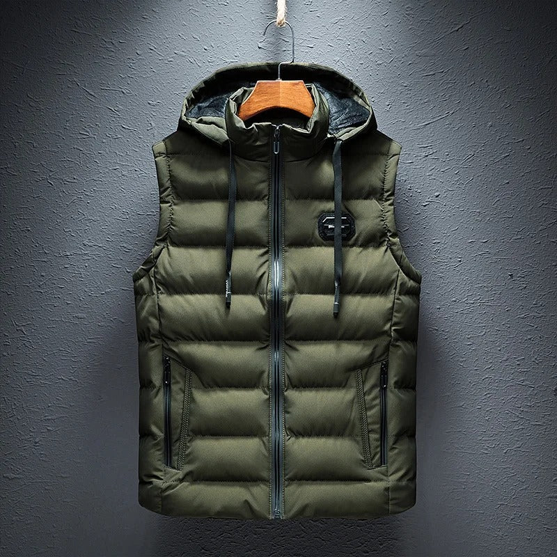 TOMMY | Premium bodywarmer met capuchon